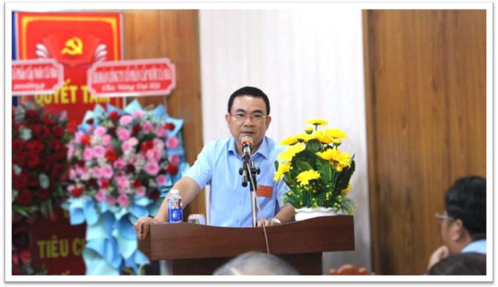 ĐẠI HỘI ĐẢNG BỘ CÔNG TY CỔ PHẦN CẤP NƯỚC CÀ MAU LẦN THỨ VI, NHIỆM KỲ 2025-2030