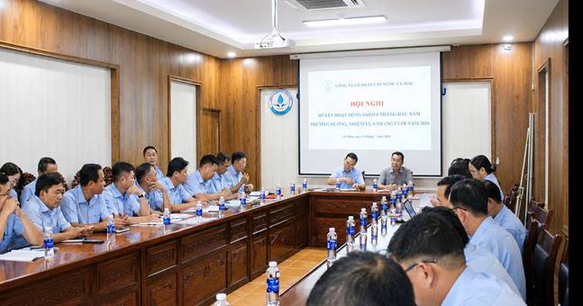 HỘI NGHỊ SƠ KẾT HOẠT ĐỘNG SẢN XUẤT KINH DOANH 6 THÁNG ĐẦU NĂM VÀ TRIỂN KHAI PHƯƠNG HƯỚNG, NHIỆM VỤ 6 THÁNG CUỐI NĂM 2026